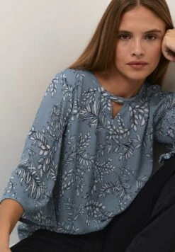 Kaffe Kahildur Amber CamicettaBlue Mirage Lunar Rock Leaves Donna Camicie E Bluse KA321E177-K11 -Moda Femminile 929d02384273496c8728a7ba84ad87bd