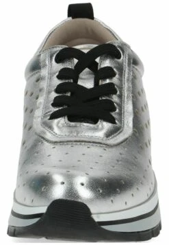 Caprice Sneakers Basse - Silver Metal -Moda Femminile 93bfd27963e74b5f95a4572b897446d1