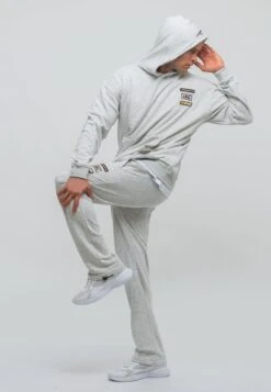 2 Piece Set Casual Style Jogging Outfit Embroidery PatchFelpa Con CappuccioGrey Donna Felpe T0Y22S027-C12 -Moda Femminile 948388a5eec748aa9e30c9072097c975