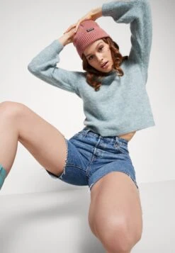 Vila Vijamina O-Neck L SNoosMaglioneTourmaline Melange Donna Maglieria V1021I1IB-K11 -Moda Femminile 96ed4fd6398d4e3da2d081889203c533