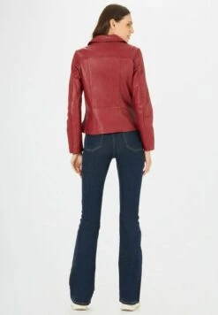 Giacca Di PelleRosso Donna Giacche E Blazer C4I21U058-G11 -Moda Femminile 9e6e61fdbd5345c3ae14f6930760db0d