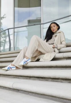 Onitsuka Tiger Mexico 66 - Sneakers Basse - White/Blue -Moda Femminile 9f214f6353dd46b19df8dd6c570ced5c