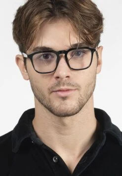 MolkoOcchiali Anti Luce BluGlossy Black Donna Occhiali A Luce Blu TWK54K024-Q13