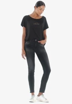LE TEMPS DES CERISES PulphigcJeans Slim FitBlack Black Donna Jeans L1221N080-Q11