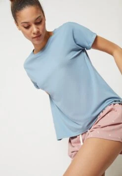 Skiny Every MixMatchMaglia Del PigiamaFaded Denimblue Donna Intimo Notte E Loungewear SK781Q01I-K11 -Moda Femminile a7fef526e1a64df8ae13bb5eecef78d7