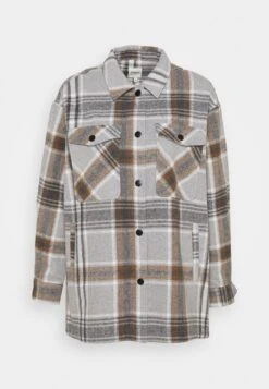 ONLY Onlellene Valda Check ShacketCappotto CortoChipmunk Donna Cappotti ON321G13K-O11 10 ONLY Onlellene Valda Check ShacketCappotto CortoChipmunk Donna Cappotti ON321G13K-O11 -Moda Femminile adf48a28298849f0b998b8ad20f72378