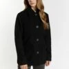 Dreimaster Übergangs Aus Gemisch Cappotto CortoSchwarz Donna Cappotti 4DR21G0BU-Q11
