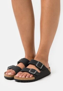 Birkenstock Arizona Bfbc Earthy Vegan NarrowPantofoleBlack Donna Pantofole BI111A0JN-Q11