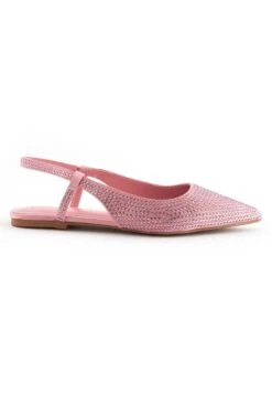 Next Forever Comfort Bling Point Toe Slingback Flats - Ballerine - Pink