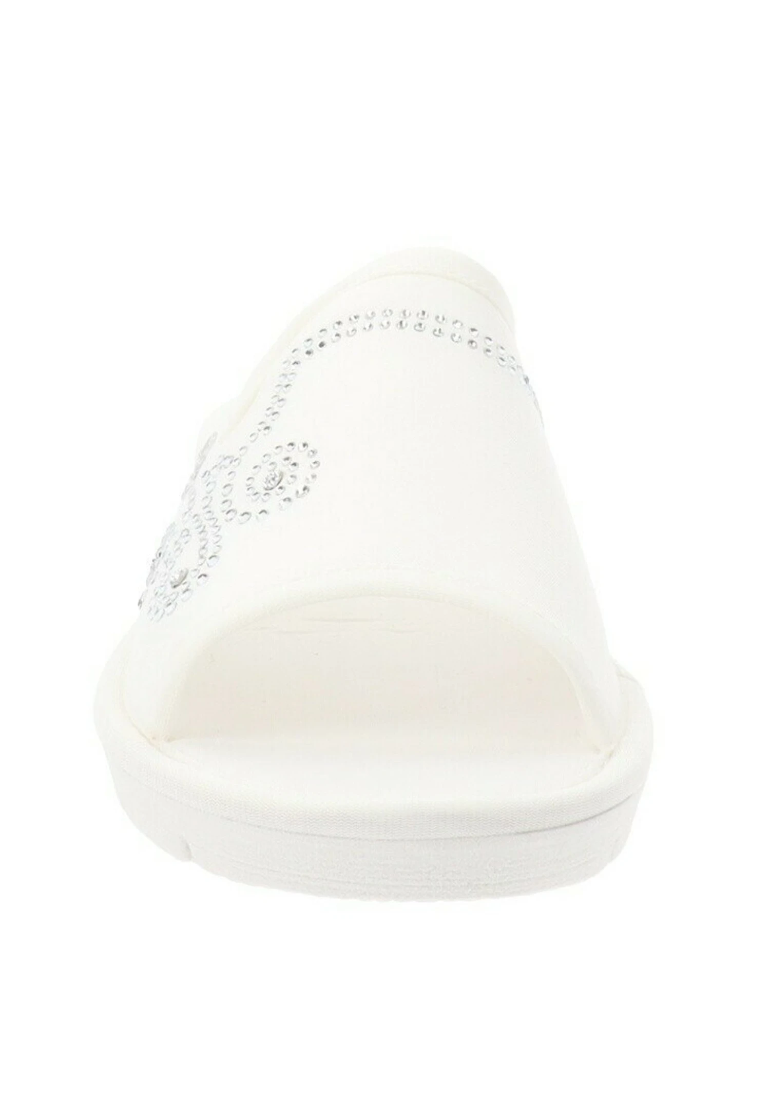 Sposa In TessutoCiabattineBianco Donna Ciabatte E Zoccoli AXA11A01G-A11 4 Sposa In TessutoCiabattineBianco Donna Ciabatte E Zoccoli AXA11A01G-A11 - immagine 4