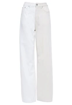 Dr. Denim Donna - Jeans Baggy - Two Tone White -Moda Femminile b57acb34ed19450c8842c896109ffdd6
