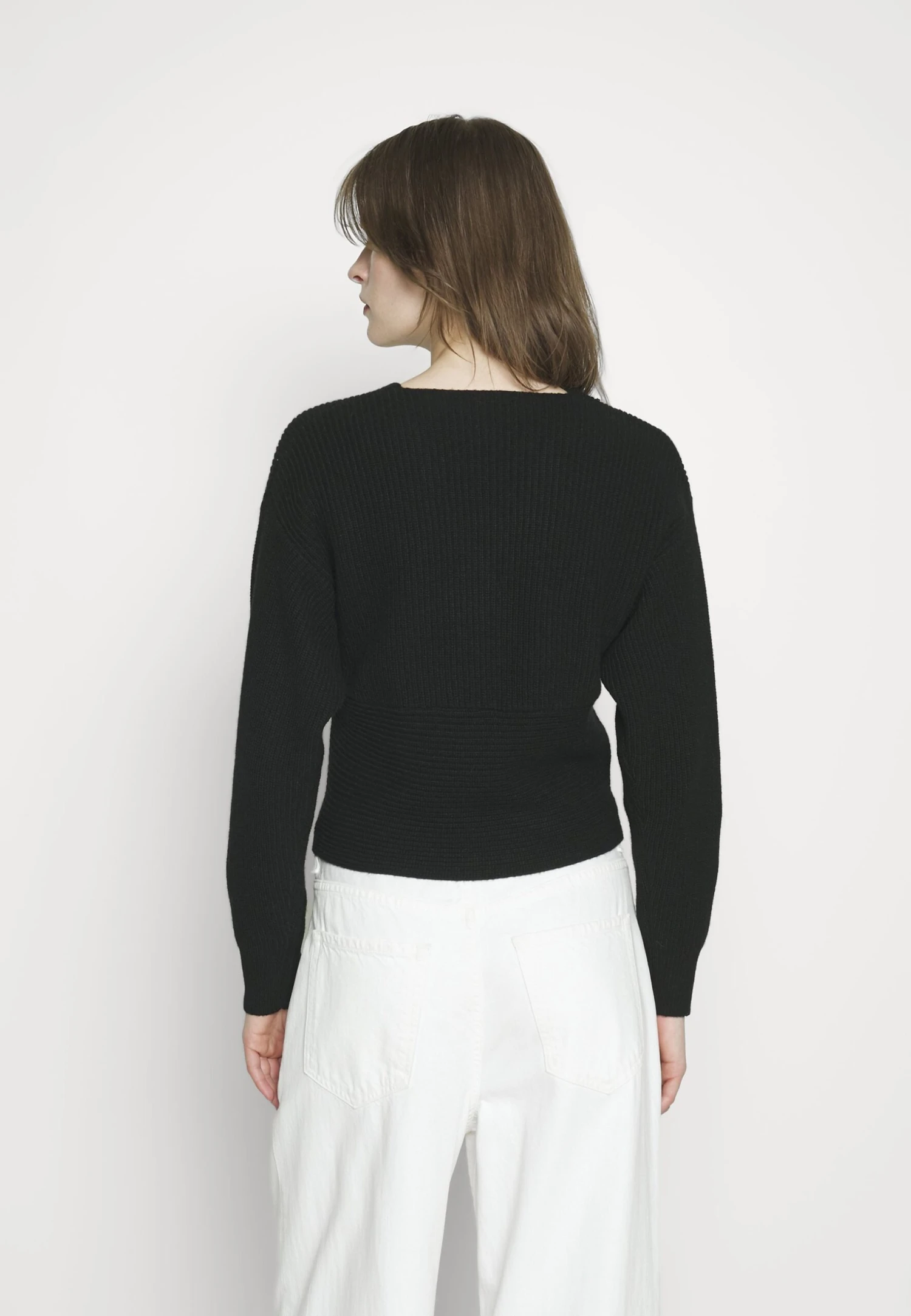 Marella Scanno - Maglietta A Manica Lunga - Black 3 Marella Scanno - Maglietta A Manica Lunga - Black - immagine 3