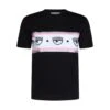 Chiara Ferragni T-Shirt Con StampaNero Donna T-shirt E Top CHV23G01D-Q11