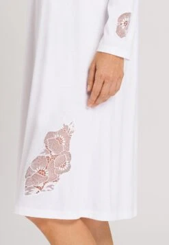 HANRO Paola NwCamicia Da NotteWhite Donna Intimo Notte E Loungewear 2HA81P05T-A11 -Moda Femminile b86f19d26436490caeaaa0adfad27c5a