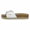Nine West Outdoor Desna 3FxCiabattineWhite Donna Ciabatte E Zoccoli N1611A129-A11