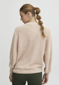 ICHI IhnovoMaglioneMottled Beige Donna Maglieria IC221I04W-B13 -Moda Femminile bda79e9d0263410a825cf5244fe66f39