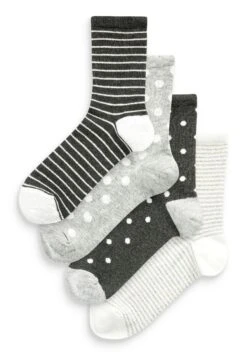 Next 5 Pack - Calze - Grey Sparkle