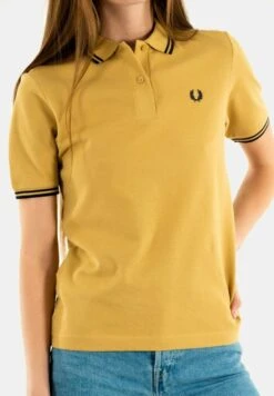 Fred Perry PoloJaune Donna T-shirt E Top FR821D004-E11 5 Fred Perry PoloJaune Donna T-shirt E Top FR821D004-E11 -Moda Femminile c60d6645e91844d88bf782893551fdfe