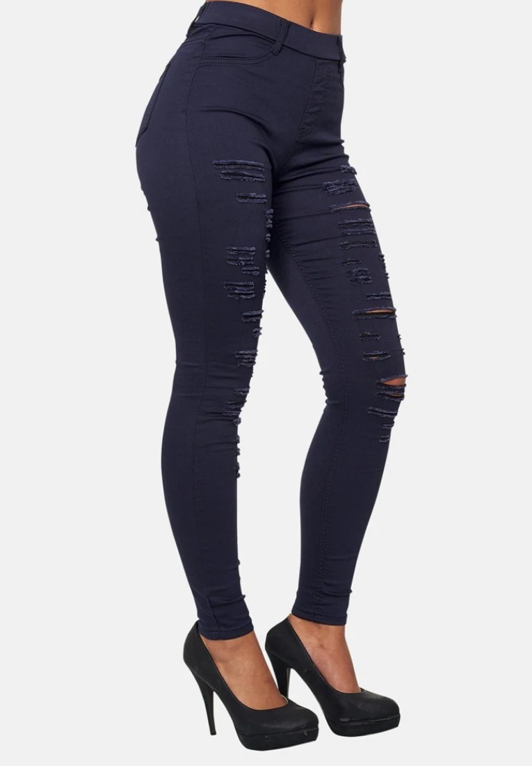 Destroyed ChunkyrayanJeggingsBlau Donna Jeans E1N21N002-K11 5 Destroyed ChunkyrayanJeggingsBlau Donna Jeans E1N21N002-K11 - immagine 5