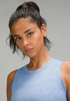 Lululemon License To Tight-Fit TankTopHeathered Pipe Dream Blue Donna T-shirt E Top LLS41D01N-K11 -Moda Femminile cd9e54b4607f41559a8f0311a5d90eab