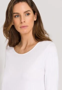 HANRO Paola NwCamicia Da NotteWhite Donna Intimo Notte E Loungewear 2HA81P05T-A11 -Moda Femminile d84d7b2cbf6b474cb2f0246d7b27f23f