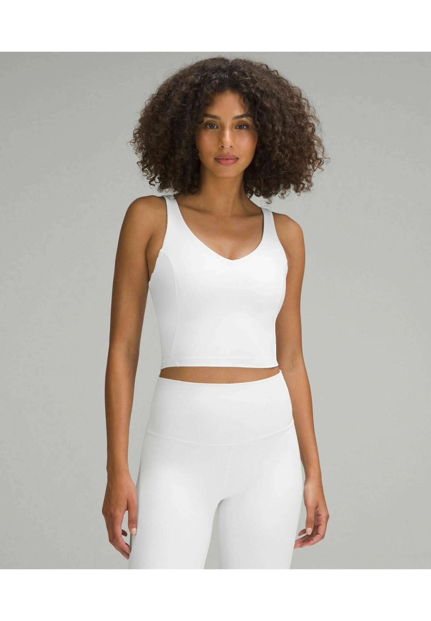Lululemon Align™ Tank C/D Cup - Top - White 1 Lululemon Align™ Tank C/D Cup - Top - White