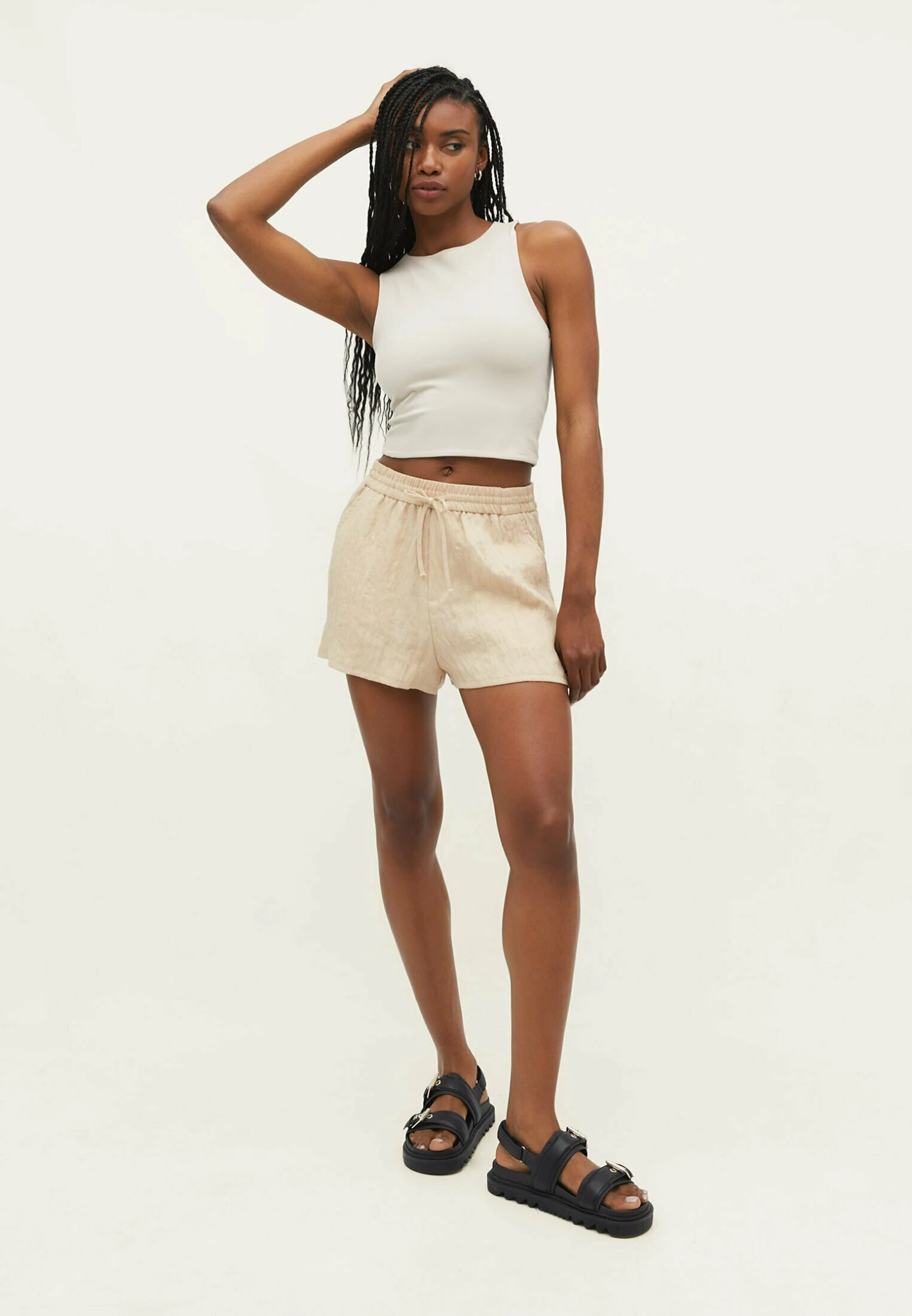 Stradivarius Rustic ShortsStone Donna Shorts STH21S08C-C11 2 Stradivarius Rustic ShortsStone Donna Shorts STH21S08C-C11 - immagine 2