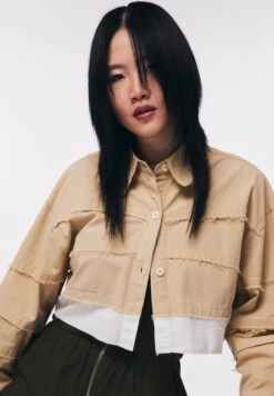 Twist Colorblock CropCamiciaNatural Donna Camicie E Bluse TWG21E0B7-O11 9 Twist Colorblock CropCamiciaNatural Donna Camicie E Bluse TWG21E0B7-O11 -Moda Femminile e12d23690d19494a809628867ed30b64