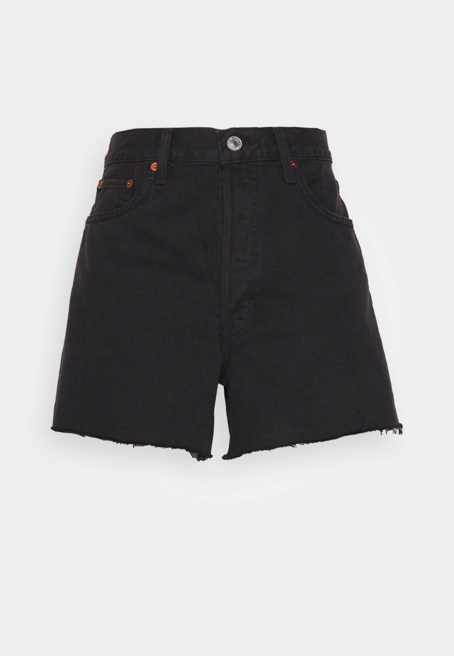 RE/DONE 90S Low Slung - Shorts Di Jeans - Washed Black 6 RE/DONE 90S Low Slung - Shorts Di Jeans - Washed Black - immagine 6