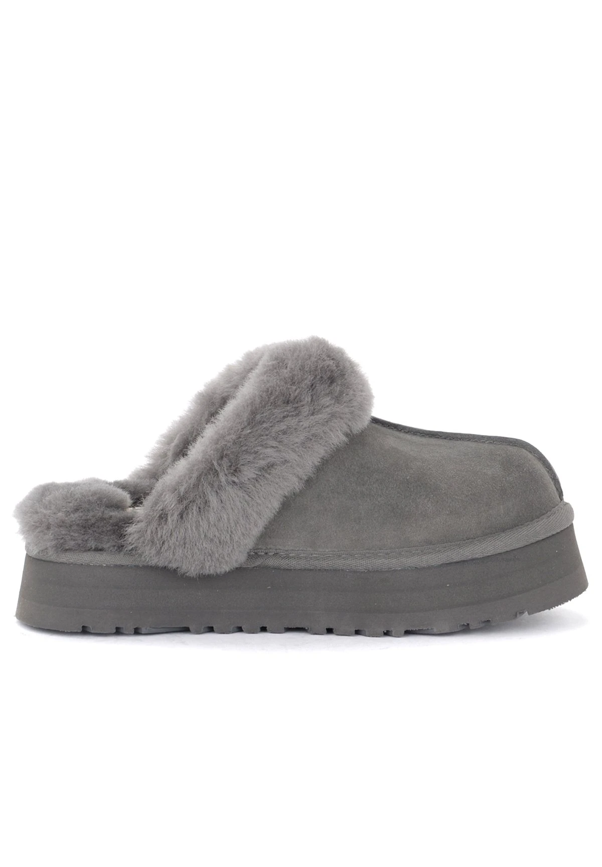 Ugg DisquettePantofoleGrigio Donna Pantofole UG111D03I-C11 5 Ugg DisquettePantofoleGrigio Donna Pantofole UG111D03I-C11 - immagine 5