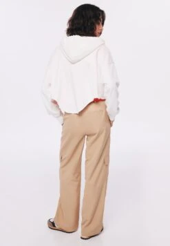 Twist Raw Edge DetailedFelpa Con ZipEcru Donna Felpe TWG21J02I-A11 -Moda Femminile ebc81793d8064d9da74dc47abbac0c52