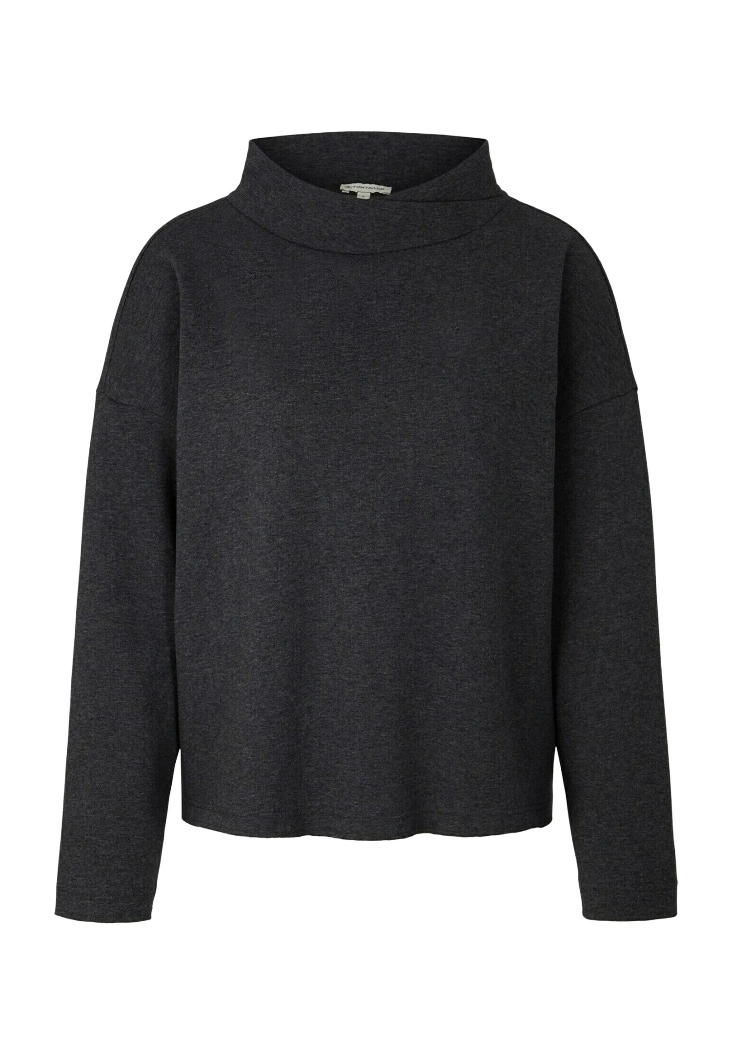 Tom Tailor FelpaEvident Anthracite Melange Donna Felpe TO221I0S7-C11 5 Tom Tailor FelpaEvident Anthracite Melange Donna Felpe TO221I0S7-C11 - immagine 5