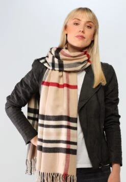 FRAAS Plaid Cashmink - Made In Germany - Sciarpa - Latte