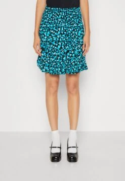 Yasalira Smock SkirtMinigonnaBlack Donna Gonne Y0121B0HJ-Q11