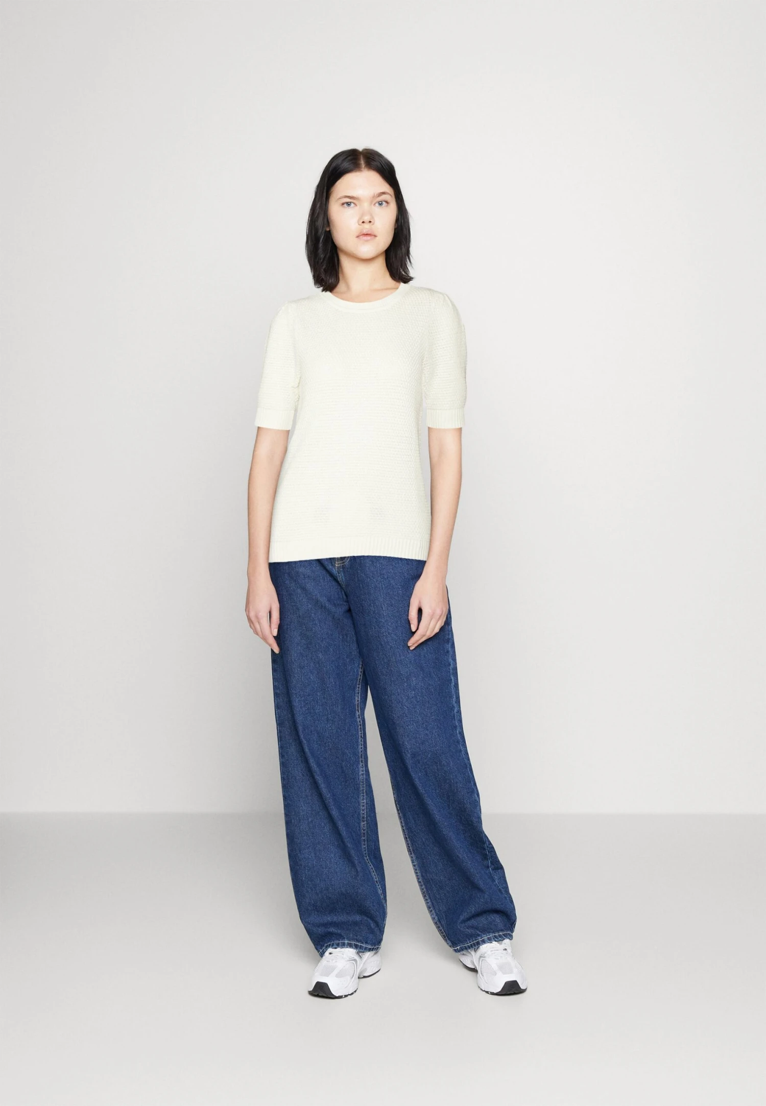 Vila Vidalo O Neck - T-Shirt Con Stampa - White Alyssum 2 Vila Vidalo O Neck - T-Shirt Con Stampa - White Alyssum - immagine 2