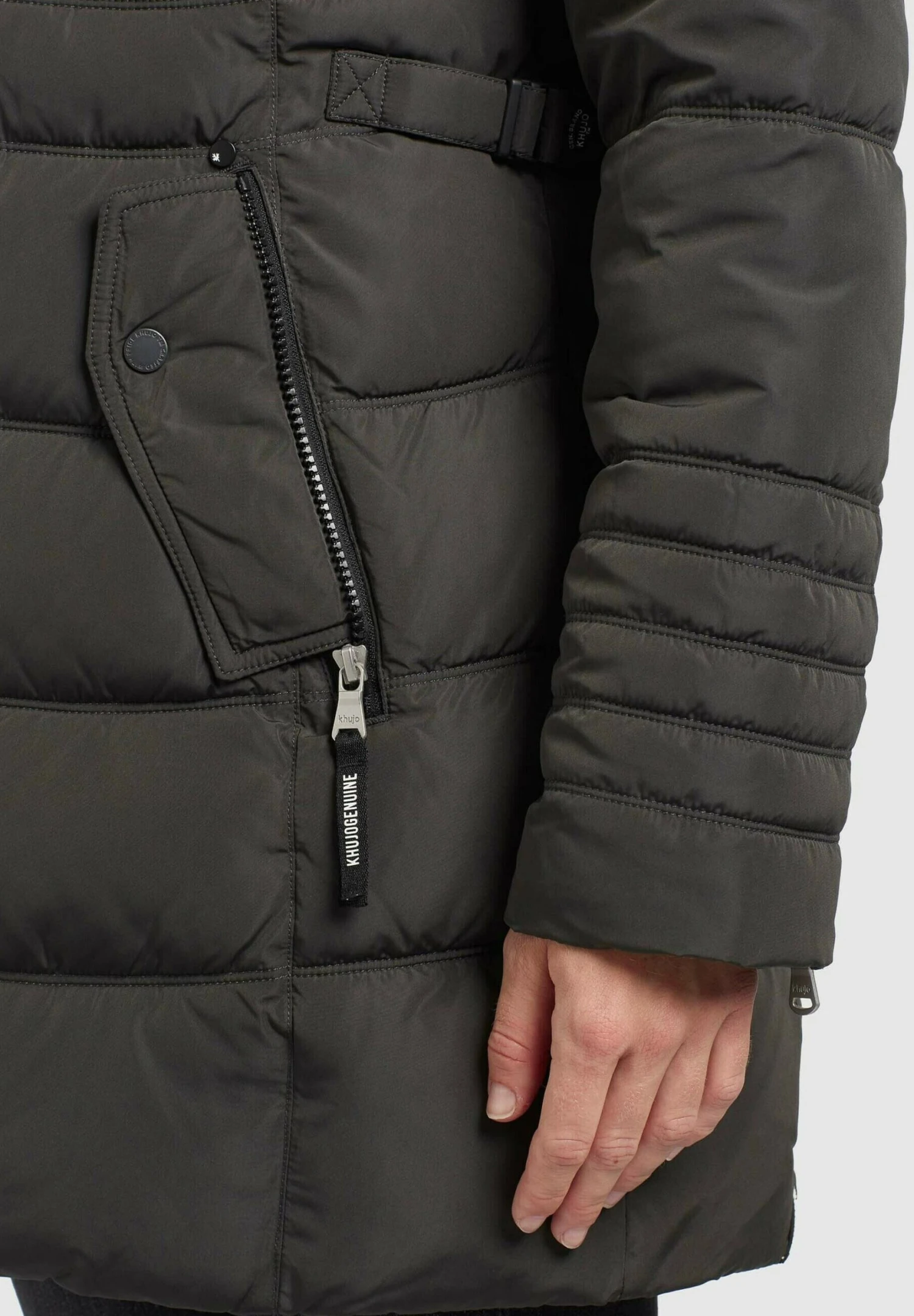 Khujo Amaray2 - Cappotto Invernale - Dunkelgrau 8 Khujo Amaray2 - Cappotto Invernale - Dunkelgrau - immagine 8