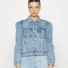 Puff ColeGiacca Di JeansMedium Wash Donna Giacche E Blazer GAG21G004-K11