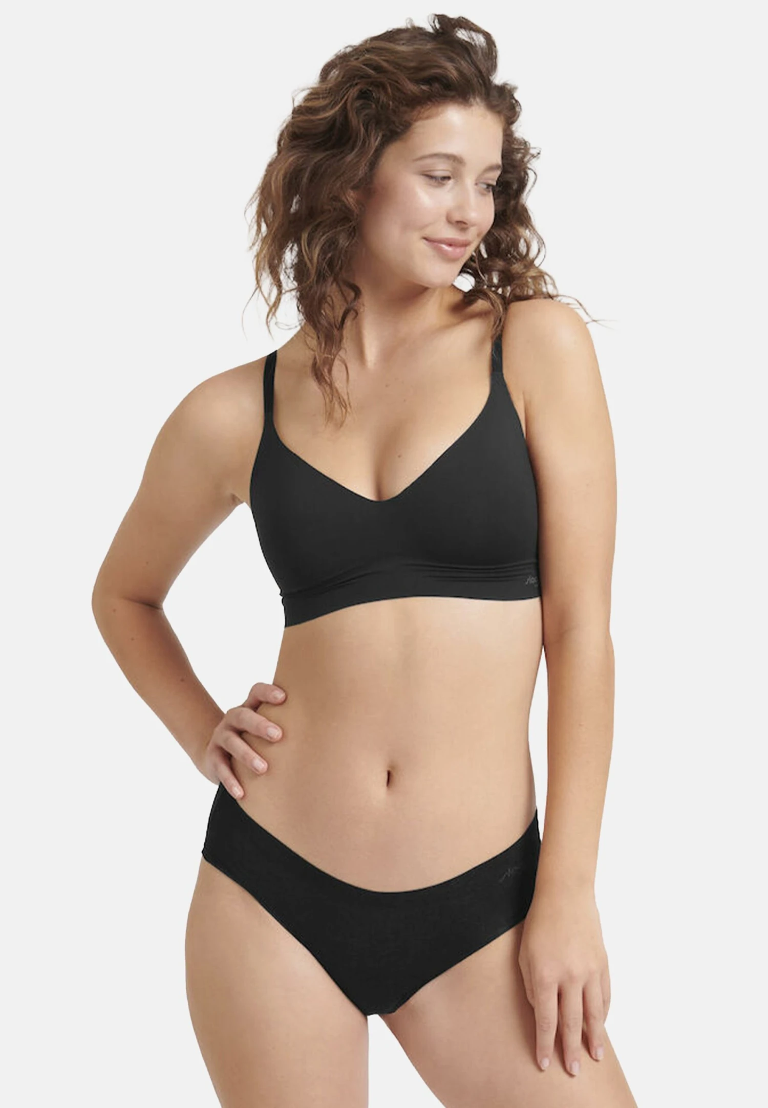 Sloggi Hipster 4Er Pack - Slip - Schwarz 1 Sloggi Hipster 4Er Pack - Slip - Schwarz