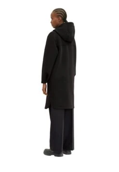 TOM TAILOR Denim Mit Kapuze Cappotto ClassicoDeep Black Donna Cappotti TO721U05B-Q11 -Moda Femminile f724c4f401b74765b11a6efa7f084a6e