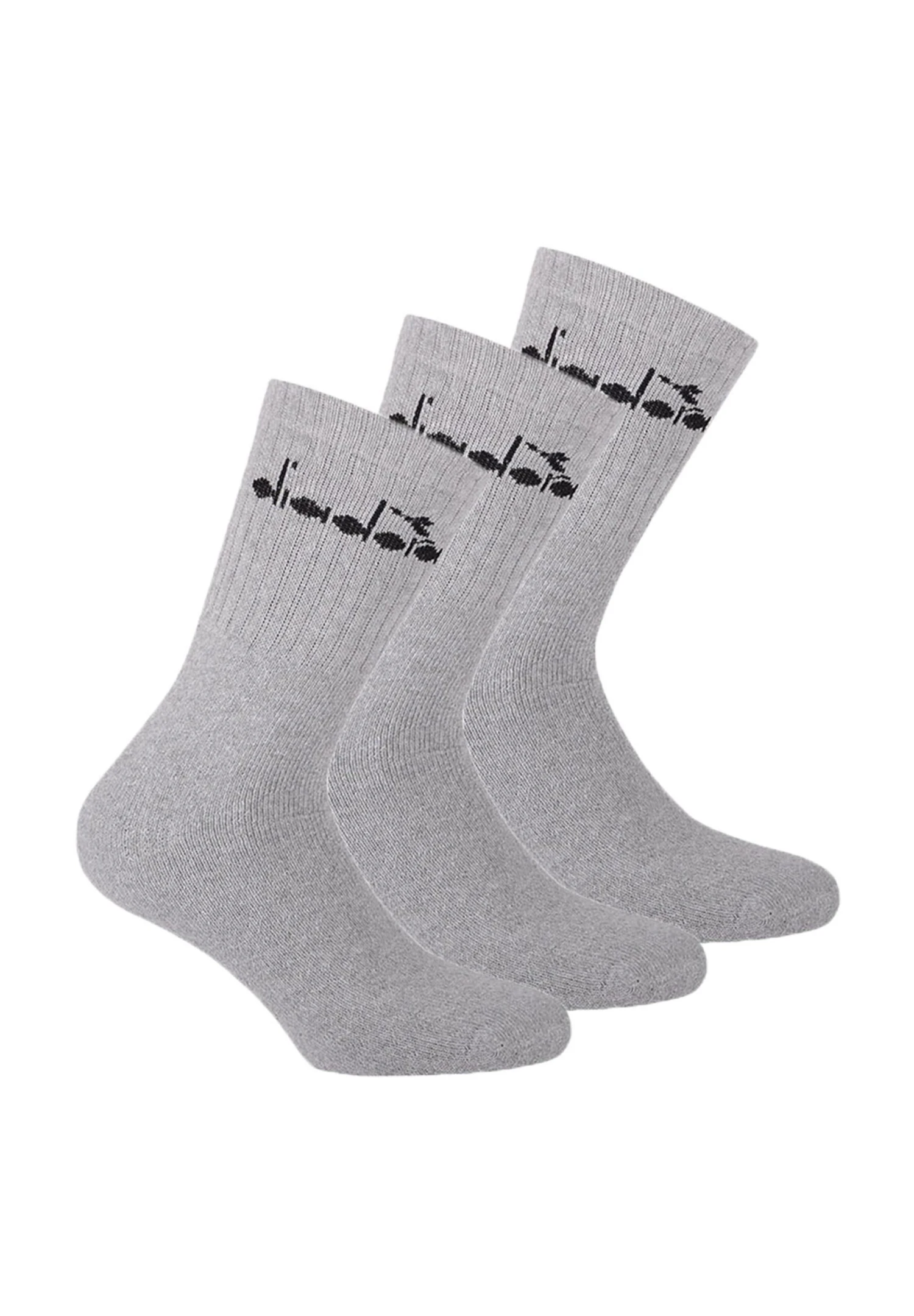 Diadora UnisexPack Of 3 - Calze - Grau 1 Diadora UnisexPack Of 3 - Calze - Grau