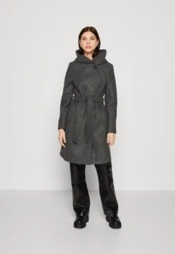 Vero Moda Vmvincefiona CoatCappotto ClassicoDark Grey Melange Donna Cappotti VE121U0TA-C11